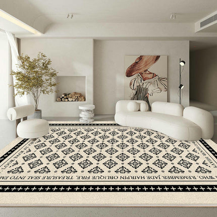 Carpet for Room Soft, Low Pile Carpet Modern Rugs for Living Room Bedside Decor Floor Mat
