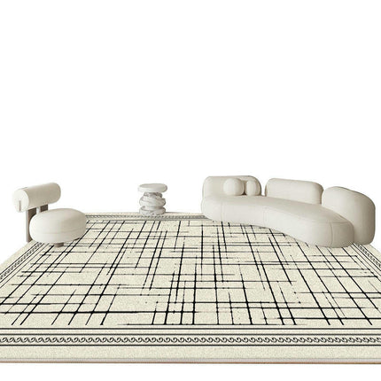 Carpet for Room Soft, Low Pile Carpet Modern Rugs for Living Room Bedside Decor Floor Mat