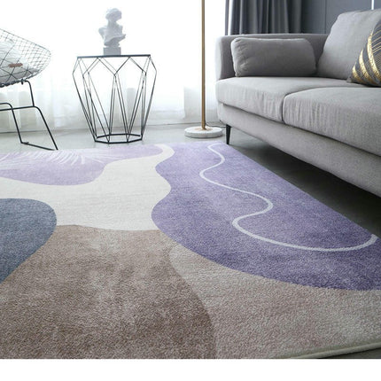 Art Decor Large Rugs Abstract Non-Slip Area Rugs Modern Washable Rug for Living Room