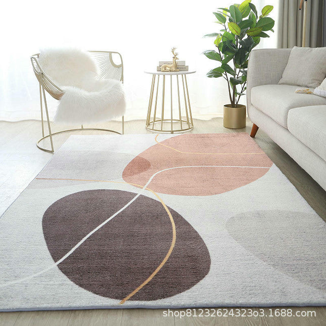 Abstract Area Rugs Colorful Art Decor Large Rugs Modern Washable Rug for Living Room