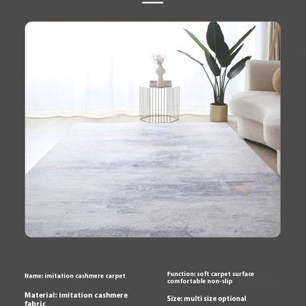 Light Luxury Modern and Simple Carpet For Bedroom Living Room Large Floor Rugs