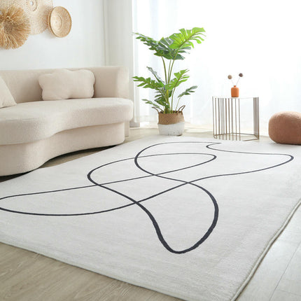 Art Area Rug Non-Slip Colorful Abstract Carpets,Washable Carpet for Living Room Home 1