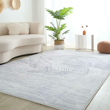 Art Area Rug Non-Slip Colorful Abstract Carpets,Washable Carpet for Living Room Home