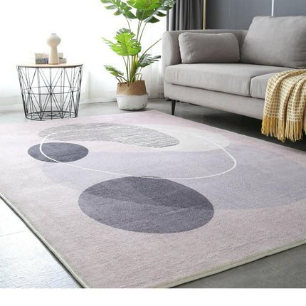 Art Area Rug Non-Slip Colorful Abstract Carpets,Washable Carpet for Living Room Home