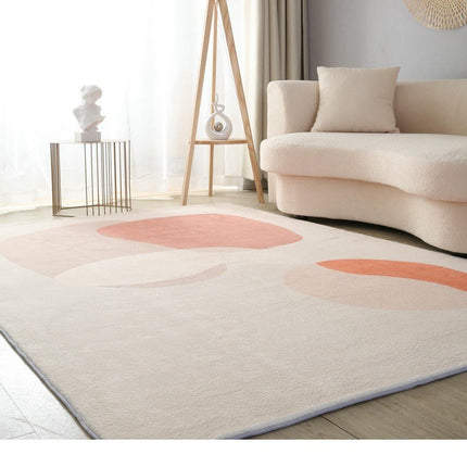 Art Area Rug Non-Slip Colorful Abstract Carpets,Washable Carpet for Living Room Home