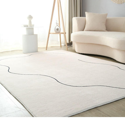 Art Area Rug Non-Slip Colorful Abstract Carpets,Washable Carpet for Living Room Home