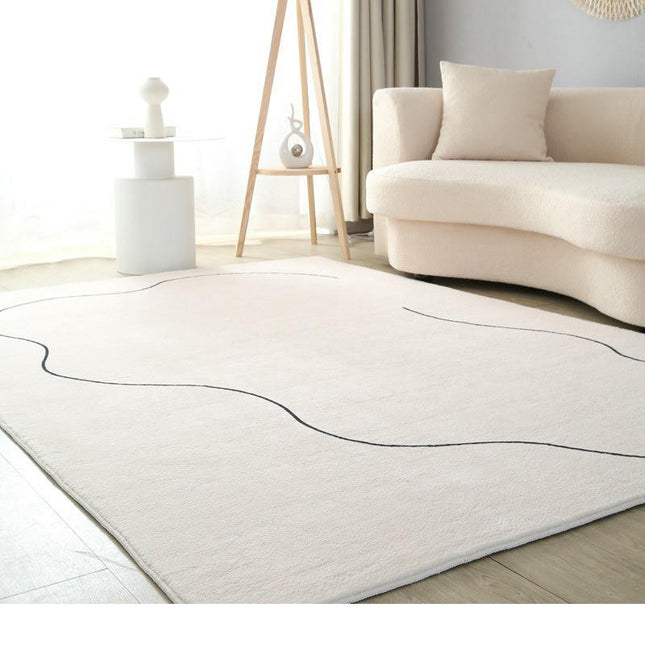 Art Area Rug Non-Slip Colorful Abstract Carpets,Washable Carpet for Living Room Home