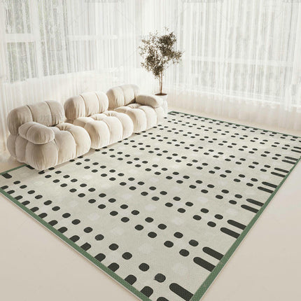 Non-Slip Modern Abstract Area Rug Carpet Rugs for Living Room-Machine Washable Rugs for Bedroom