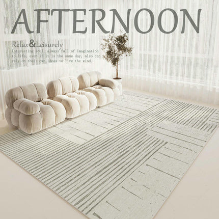Non-Slip Modern Abstract Area Rug Carpet Rugs for Living Room-Machine Washable Rugs for Bedroom
