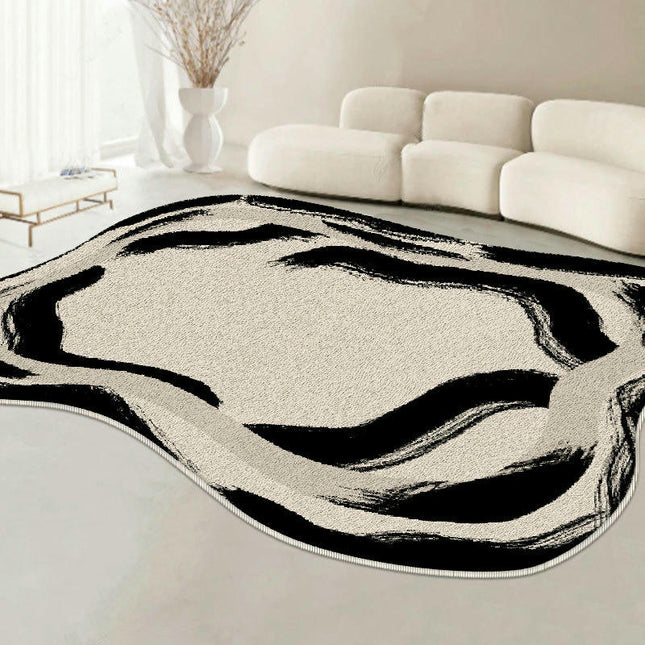 Irregular Area Rug Non-Slip Modern Rugs Carpets for Indoor Home Decor Living Room Carpet