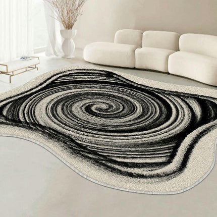 Irregular Area Rug Non-Slip Modern Rugs Carpets for Indoor Home Decor Living Room Carpet