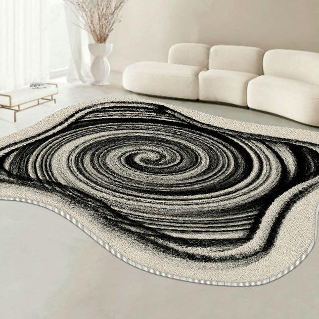 Irregular Area Rug Non-Slip Modern Rugs Carpets for Indoor Home Decor Living Room Carpet