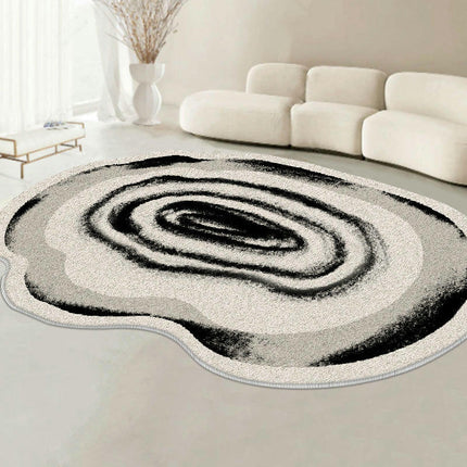 Irregular Area Rug Non-Slip Modern Rugs Carpets for Indoor Home Decor Living Room Carpet