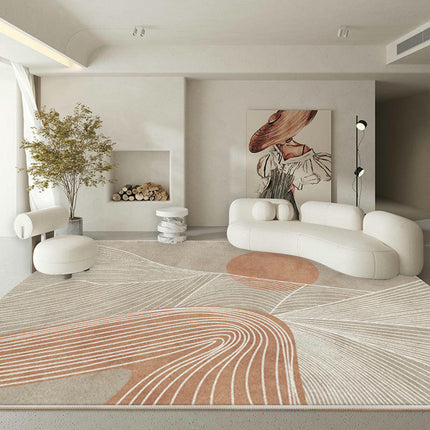 Light Luxury Large Area Rugs for Living Room Abstract Carpets Home Decor
