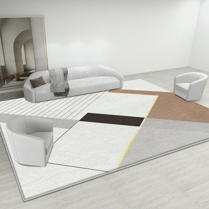 Light Luxury Decor Indoor Geometric Modern Large Area Rug Large Soft Carpet Rugs for Room 1