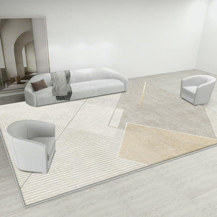 Light Luxury Decor Indoor Geometric Modern Large Area Rug Large Soft Carpet Rugs for Room