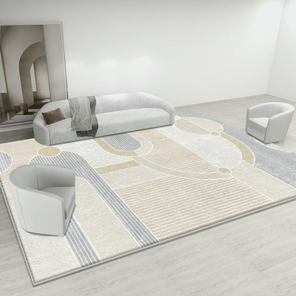 Light Luxury Decor Indoor Geometric Modern Large Area Rug Large Soft Carpet Rugs for Room