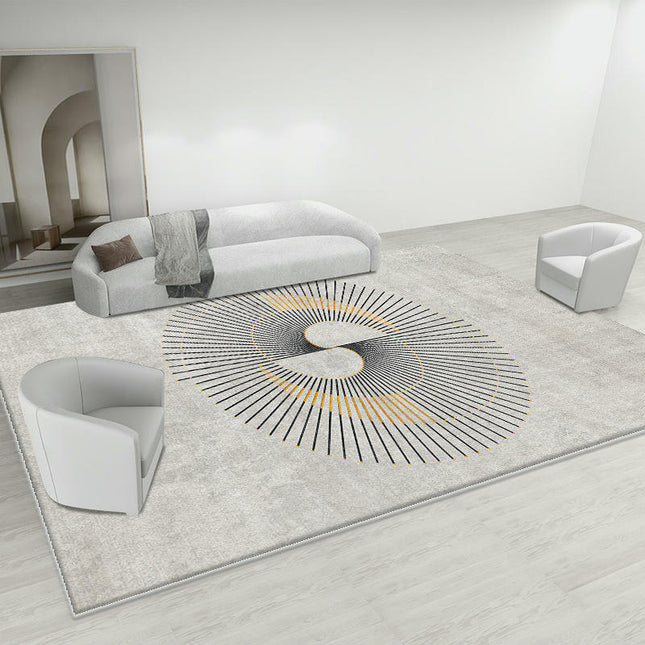 Light Luxury Decor Indoor Geometric Modern Large Area Rug Large Soft Carpet Rugs for Room 1