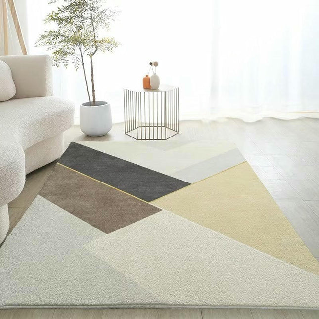 Modern Large Area Rug Light Luxury Decor Indoor Simple Soft Carpet Rugs for Room