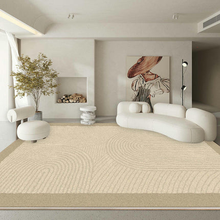 Area Rug Machine Washable Rugs for Living Room Non Slip Soft Rug Geometric Lines Carpet