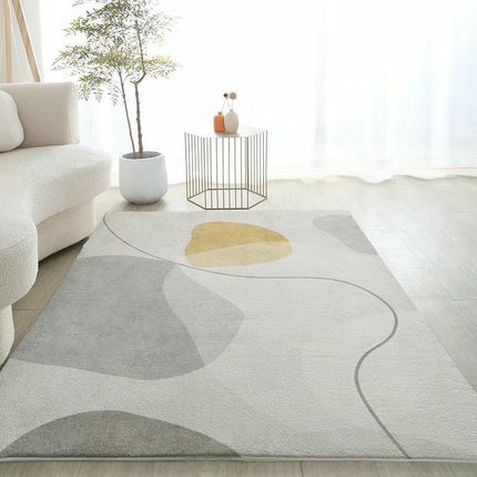 Abstract Art Carpet Home Area Rug Machine Washable Rugs for Living Room Non Slip Soft Rug
