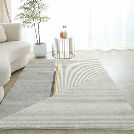 Gray Decor Carpet Soft Carpets Geometric Modern Area Rugs for Living Room Bedside Carpet 1