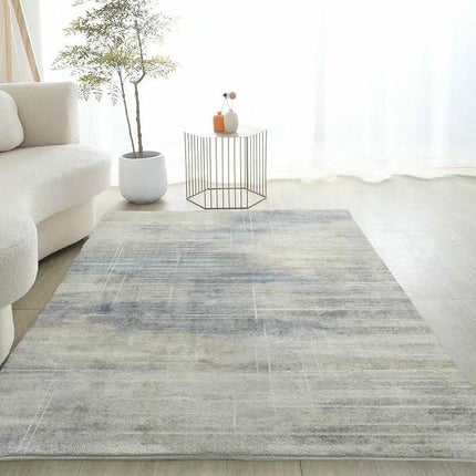 Gray Decor Carpet Soft Carpets Geometric Modern Area Rugs for Living Room Bedside Carpet