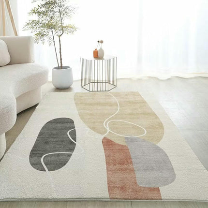 Abstract Art Decor Carpet Soft Carpets Modern Area Rugs for Living Room Bedside Carpet