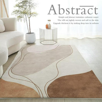 Abstract Art Decor Carpet Soft Carpets Modern Area Rugs for Living Room Bedside Carpet