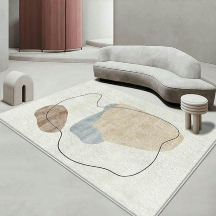 Soft Carpets Abstract Art Decor Carpet Modern Area Rugs for Living Room Simple Carpet