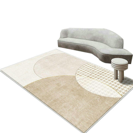 Soft Carpets Abstract Art Decor Carpet Modern Area Rugs for Living Room Simple Carpet