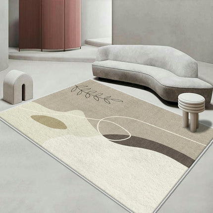 Soft Carpets Abstract Art Decor Carpet Modern Area Rugs for Living Room Simple Carpet
