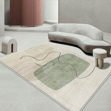 Soft Carpets Abstract Art Decor Carpet Modern Area Rugs for Living Room Simple Carpet