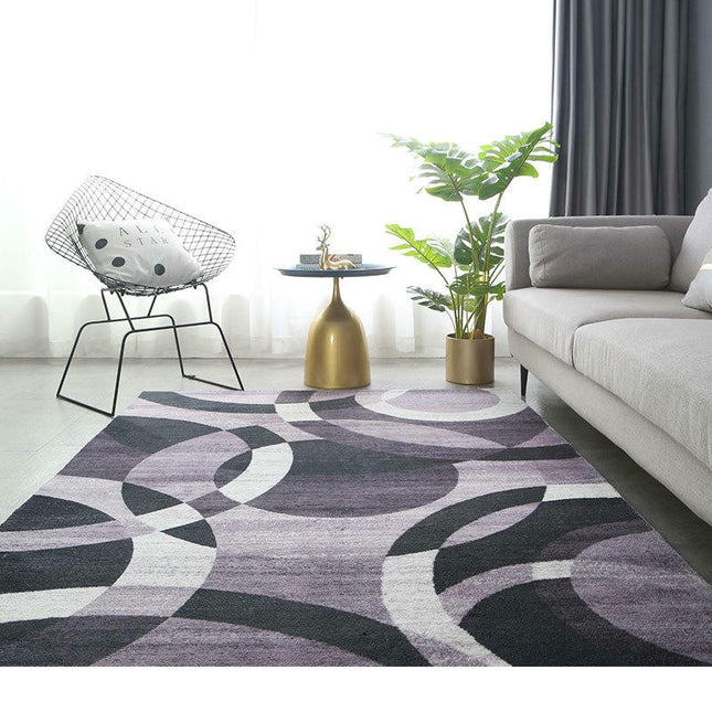 Colorful Decor Carpets Modern Abstract Area Rug Rugs for Living Room Washable Rug