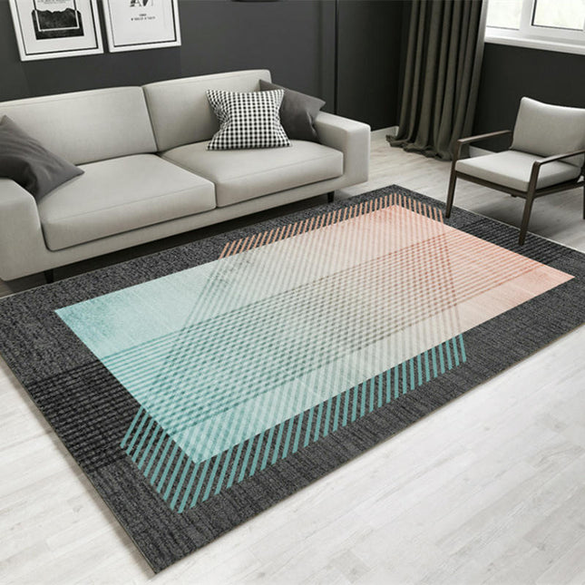 Indoor Floor Carpet Modern Geometric Decor Carpets Area Rug for Living Room Washable Rug 1