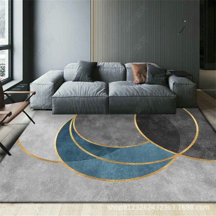Washable Rug Marble Rugs for Entryway Bedroom Living Room, Modern Geometric Area Rugs