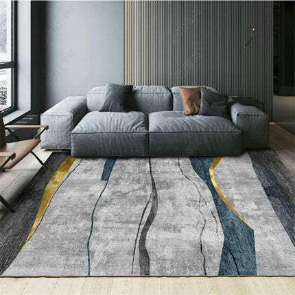 Washable Rug Marble Rugs for Entryway Bedroom Living Room, Modern Geometric Area Rugs