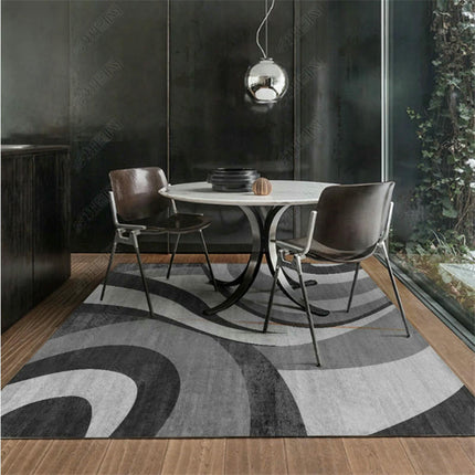 Washable Rug Marble Rugs for Entryway Bedroom Living Room, Modern Geometric Area Rugs