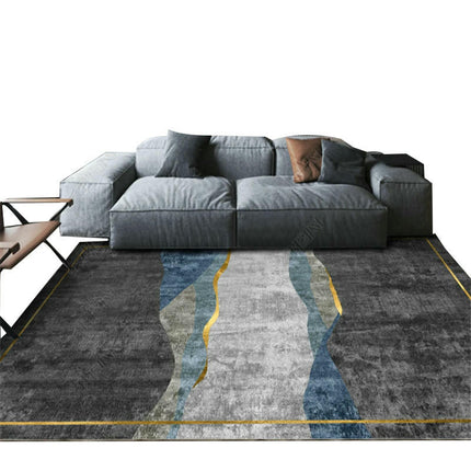 Washable Rug Marble Rugs for Entryway Bedroom Living Room, Modern Geometric Area Rugs