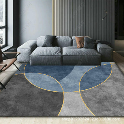 Washable Rug Marble Rugs for Entryway Bedroom Living Room, Modern Geometric Area Rugs