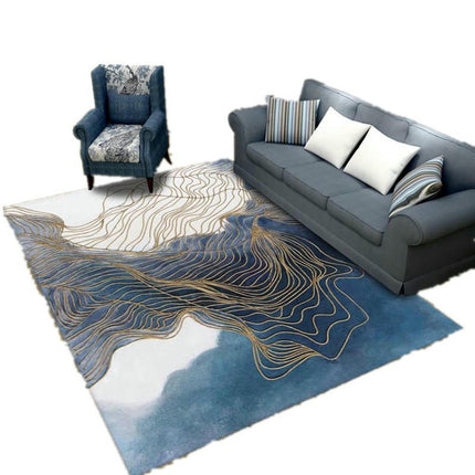 Indoor Floor Rug for Light Luxury Home Decor Rugs for Bedroom Living Room Abstract Area Rugs