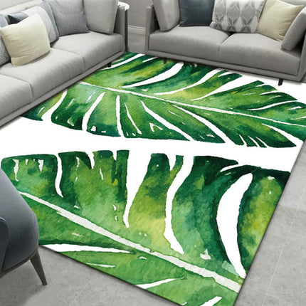 Rug for Living Room Bedroom Plants and Flowers Modern Home Decor Indoor Area Rug