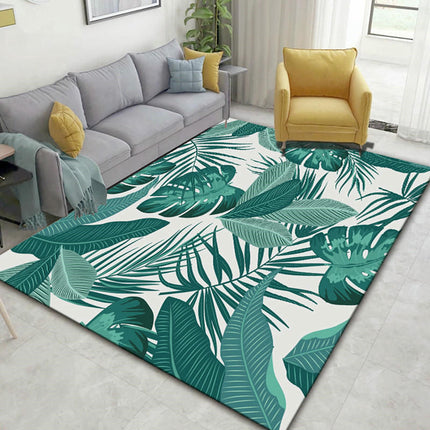 Rug for Living Room Bedroom Plants and Flowers Modern Home Decor Indoor Area Rug 1