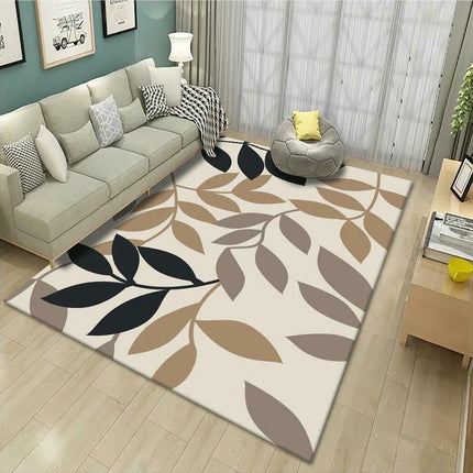 Rug for Living Room Bedroom Plants and Flowers Modern Home Decor Indoor Area Rug