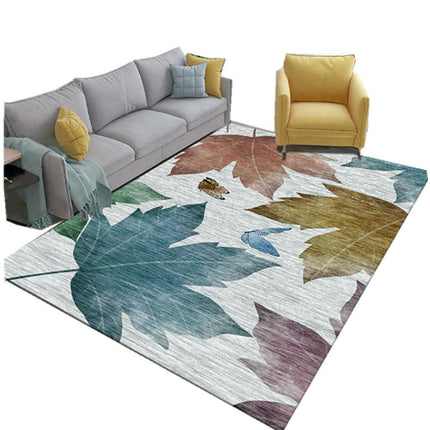 Rug for Living Room Bedroom Plants and Flowers Modern Home Decor Indoor Area Rug 1