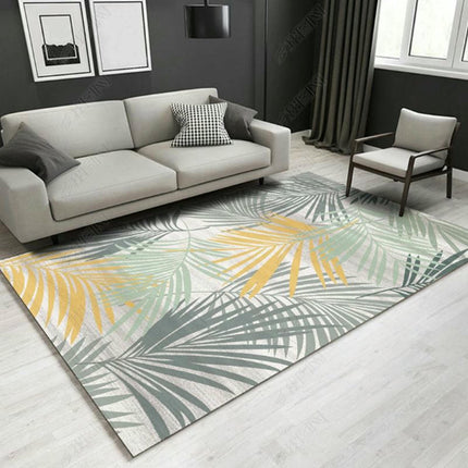 Rug for Living Room Bedroom Plants and Flowers Modern Home Decor Indoor Area Rug 1