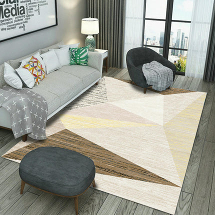 Color Geometric Carpet Large Floor Rugs Indoor Area Rug for Living Room Bedroom