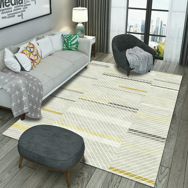 Color Geometric Carpet Large Floor Rugs Indoor Area Rug for Living Room Bedroom