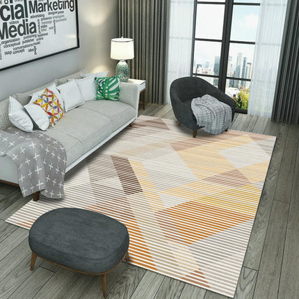 Color Geometric Carpet Large Floor Rugs Indoor Area Rug for Living Room Bedroom