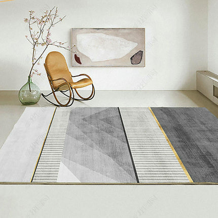 Indoor Non-Slip Area Rug for Living Room Modern Abstract Art Carpet Color Large Floor Rugs
